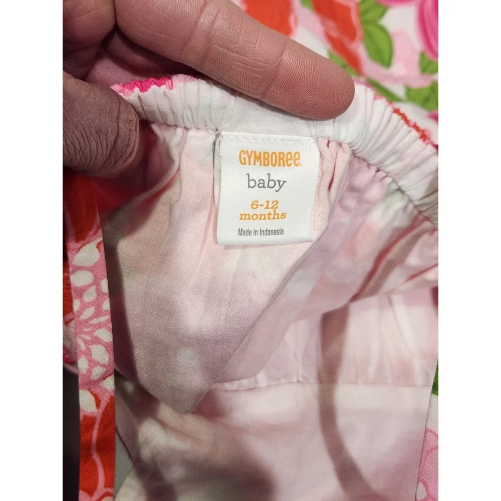 Gymboree‎ 2017 Girls Tropical Floral Strappy Sundress 6-12M